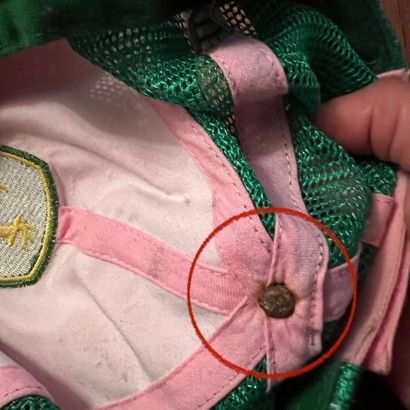 John Deere Embroidered Green Yellow Deer Logo - Picture 7 of 8